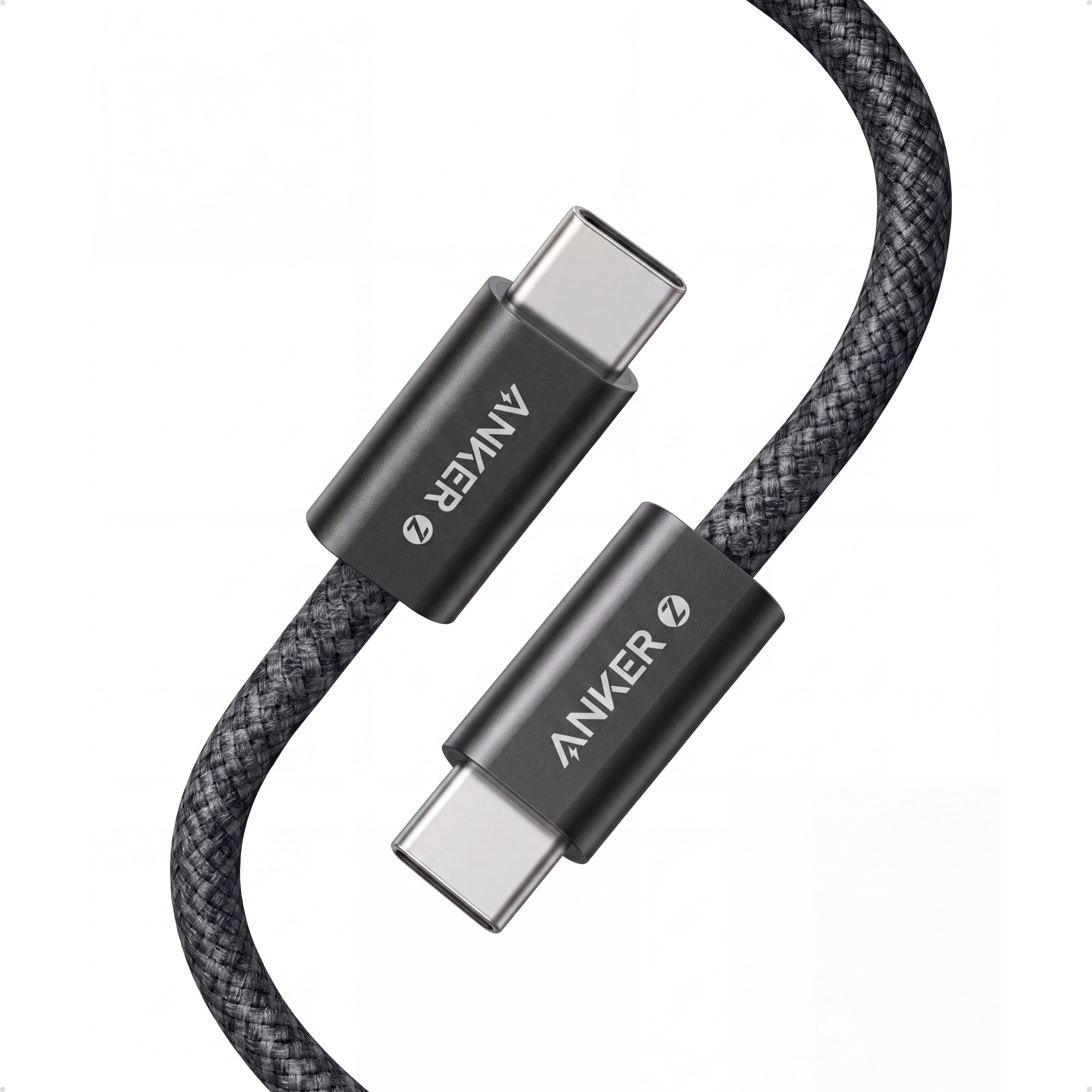 Anker Zolo USB-C Cable 6ft, 240W, Braided, Black