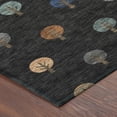 thumbnail image 3 of Addison Rugs Chantille Indoor/Outdoor Transitional Geometric Black Machine Washable Rectangle Rug, 10' x 14', 3 of 8