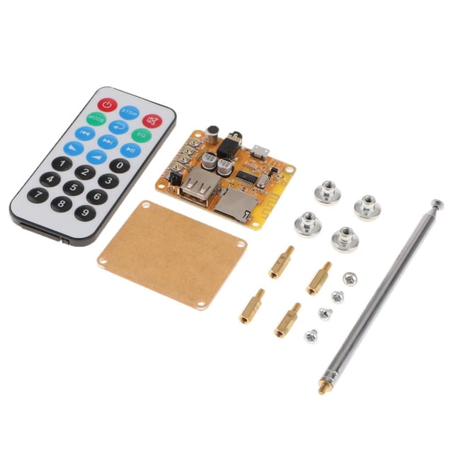 Decodificador de audio Bluetooth 4.2 Baoblaze Amplificador de Potencia con Control remoto