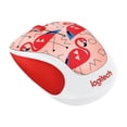 thumbnail image 2 of Logitech Play Collection M325c Mouse - Optical - Wireless - Radio Frequency - USB - 1000 dpi - Tilt Wheel - 5 Button(s) - Flamingo, 2 of 2