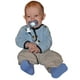 thumbnail image 2 of Baby Buddy Universal Pacifier Holder Clip - Snaps to Paci or Attach with Universal-Fit Silicone Ring - Pacifier Clip for Babies 4+ Months/Toddler Boys & Girls, Pink Hawaii Twist, 2 of 7