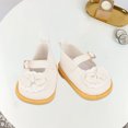 thumbnail image 2 of Zapatos de muñeca de 18 pulgadas, zapatos de cuero de moda para niñas, para blanco Sunnimix Zapatos de muñeca, 2 of 8
