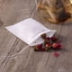 thumbnail image 3 of EeaseMX 100 bolsitas de té vacías de papel de filtro con cordón de 6 x 8 cm para té de hojas sueltas, té en polvo y hierbas (blanco), 3 of 7