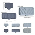 thumbnail image 2 of Bandeja para fregadero Injueey soporte de esponja Gris claro grande, 2 of 6
