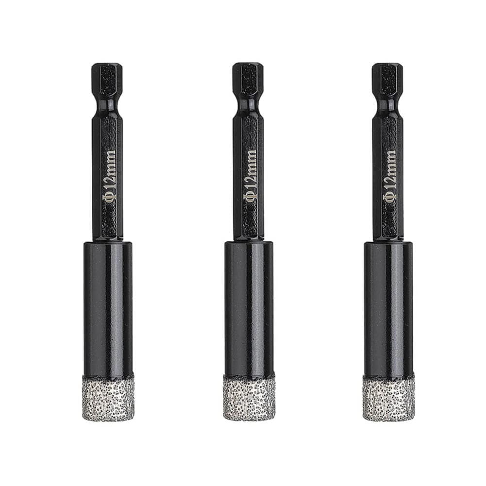Dry Diamond Drill Bits 1/4Inch with Quick Change Hex ,Diamond for