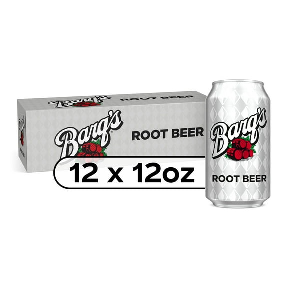 Barq's Root Beer Soda Pop, 12 fl oz, 12 Pack Cans
