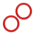 thumbnail image 1 of Yingyy 2 Pcs Anneaux de Gymnastique Attache Barre Entraînement Anneaux Rouges Sont Faits Anneau Femmes Entraînement Gym pour Hommes, 1 of 1