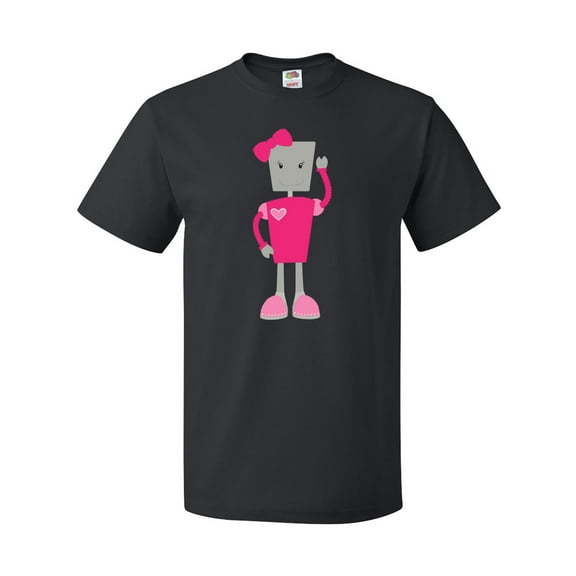 Inktastic Cute Robot, Funny Robot, Girl Robot, Pink Robot T-Shirt