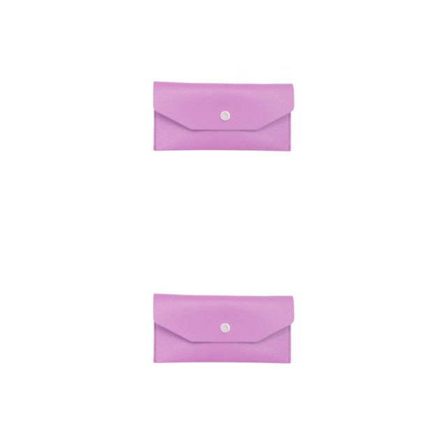 Minnieouse Cartera en efectivo para mujer, reemplazo de Color sólido, botón a presión Rectangular, elegante, exquisito, monedero para mujer, Type3 NO3