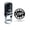 Black Ink, variant on COPY Round Self Inking Office Stationary Stamp Personalized Custom Shiny 20mm Rubber Stamp