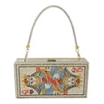 thumbnail image 1 of Bolso de noche pearl&she Diamond Minaudiere Clutch para mujer, 1 of 5