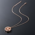 thumbnail image 5 of Stainless steel Round Openwork Horse Perfume Essential Oil Diffuser Necklace Locket Aromatherapy, 5 of 5