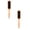 Khaki 2PCS, variant on WUSUOWEI 1 Piece Unisex Hair Comb and Beard Brush,Slick Back Hair Brush for Smoothing Ponytail,Soft Styling Edge Control Brushes for Sleek Hair,Wooden Tail Pointed Handle Brushes Backcombing