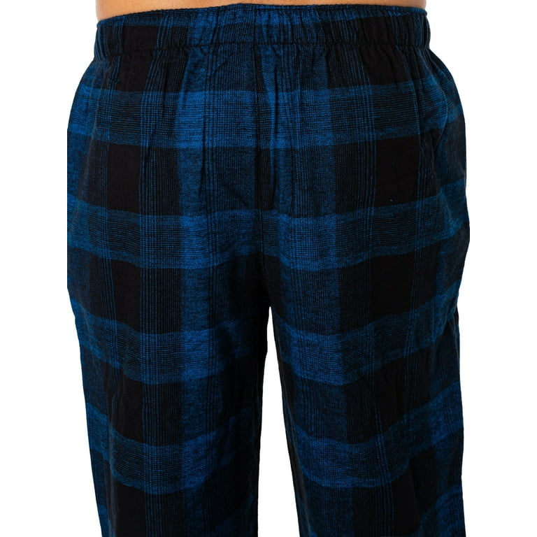 Calvin Klein Pure Flannel Check Pyjama Bottoms, Blue