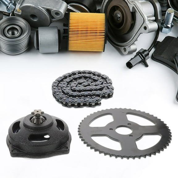 BALAHAPY 1 Set Black Aluminium Chain Sprocket for Preventing Chain Slippage Mini Bikes