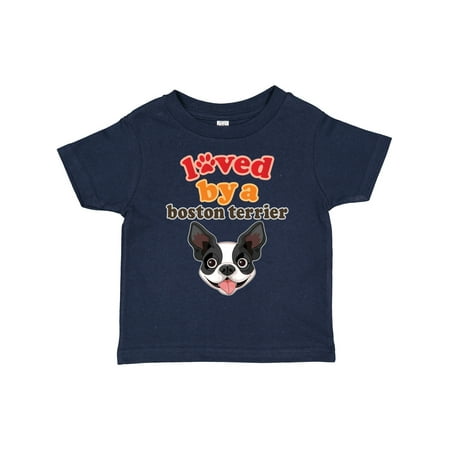 

Inktastic Boston Terrier Dog Gift Gift Toddler Toddler Girl T-Shirt
