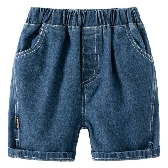 HIPYLO 4t Boys Shorts Boys Cargo Shorts Kids Soccer Shorts Biking Shorts Teenage Boy Clothes 10 Year Old Boy for Boys 12-14, Blue 12-18 Months