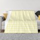thumbnail image 1 of Balery Lemon Yellow Checkboard Manta de Franela con Dibujo, Lujo Ultra Suave y Cálido, Antipelusa y Resistente a las Arrugas para Cama, Sofá, Camping -40"x30", 1 of 6
