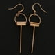 thumbnail image 2 of Pendientes Colgantes Salvador Gota Geométrico, 2 of 8