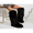 Black, variant on Fuzzy Winter Boots for Women, Warm Snow Shoes with Mid Calf Design and Comfortable Grip