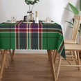 thumbnail image 3 of Rectangle Table Cloth, Scottish Clan MacFarlane Hunting Tartan Plaid Resistant Washable Tablecloth Decorative Table Cover for Dining, Indoor and Outdoor, 3 of 6
