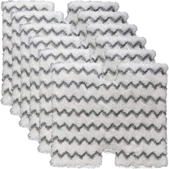 DEBGFS Lot de 4 Tampons de Vadrouille à Vapeur pour Shark Lift-Away Pro Genius S3973 S3973D S3973WM S5002Q S5003A S5003D S5004 S6001W S6002C S6003D S6003W Poignée Anti-Saleté Sans Contact Lavable Remplacement