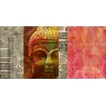 thumbnail image 2 of Joannoo 32x18 White Modern Wood Framed Museum Art Print Titled - Siddharta, 2 of 4