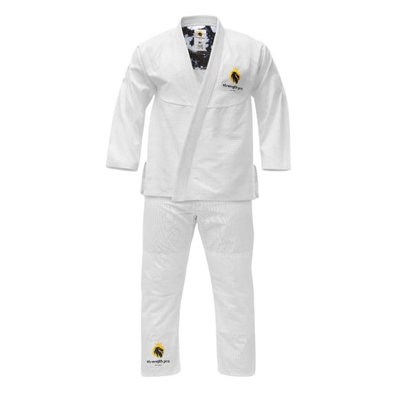 Strength Pro Brazilian Jiu Jitsu Gi Men IBJJF Lightweight Preshrunk Kimono BJJ Jiujitsu & Judo Gi Uniform