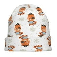 thumbnail image 7 of Naloa Cute Little Pirate Red Panda Soft Beanie Hat, Knit Beanie Daily Beanie in Fine Knit for Women Men Winter Travel, Outdoor, 7 of 7