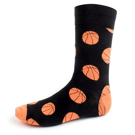 Men’s Basketball Woven Crew Novelty Socks (Best Basketball Socks Ever)