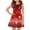 Red, variant on Iaqnaocc Dresses for Girls Size 7 Mini Cute Striped Print Dress Holiday Casual Sleeveless Girls Clothes Summer Trendy Girls Fashion Dress for Girls Saffron 12-13 Years