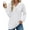 White, variant on Fantaslook V Neck Blouses for Women Dressy Casual Tops Button Long Sleeve Shirts Trendy Fall Tops