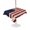 Red, variant on Outdoor Table Cloth with Umbrella Hole and Zipper, American Flag Waterproof Rectangle Tablecloth 60"x102", Vintage Wooden Star Striped Red Blue Washable Table Cover for Outside Party Patio Picnic