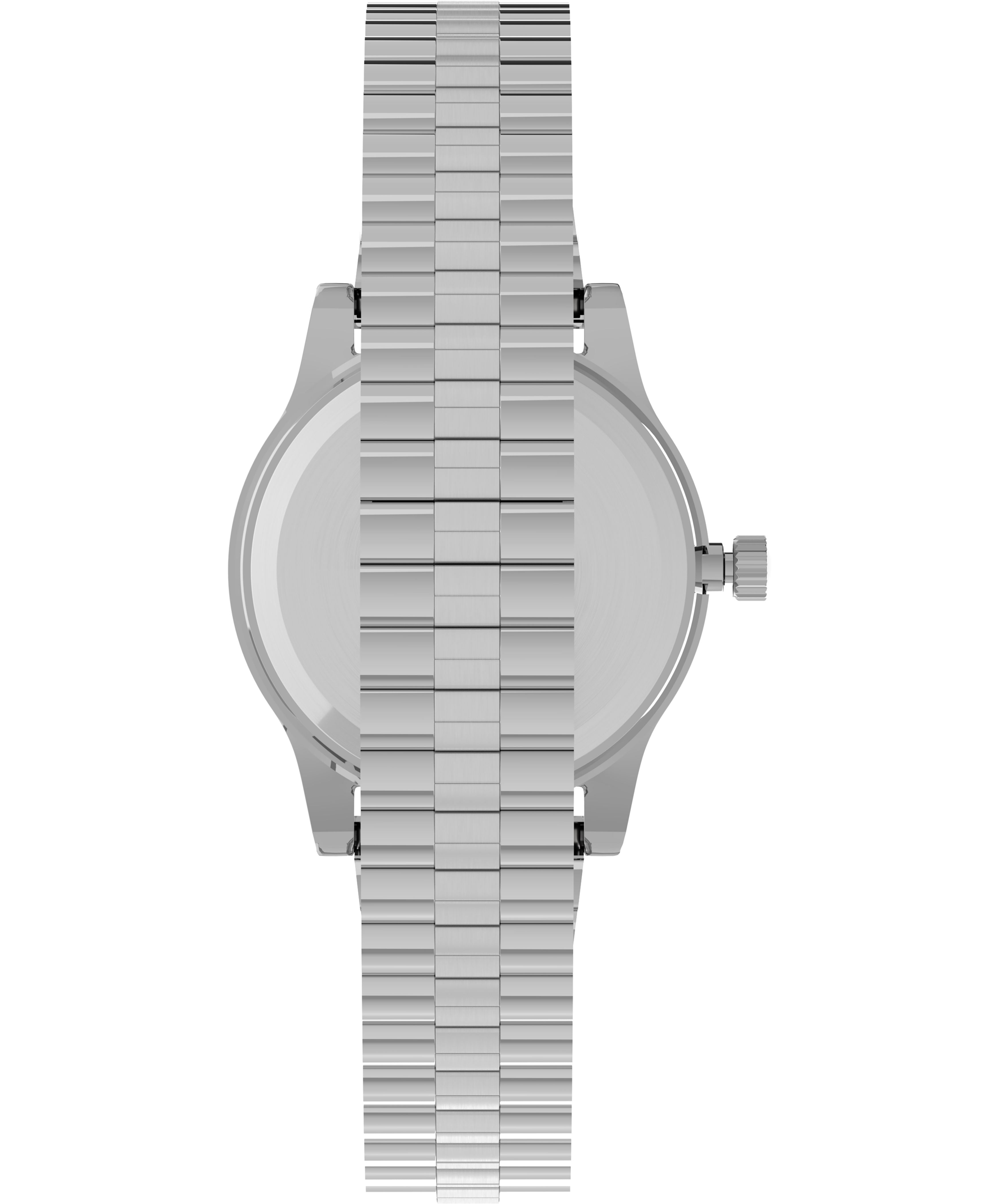 Timex Women's Essex Avenue Silver/MOP 25mm Dress Watch, Expansion Band