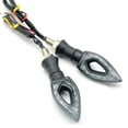 thumbnail image 1 of Señales de giro 2 uds. Indicadores de luz LED de intermitente universales para motocicleta lámpara de luz intermitente ámbar 12 cuentas LED, 1 of 5