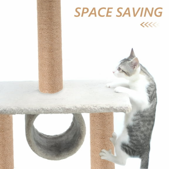 BESTSKY Reusable Scratching Pole Jute Rope For Cat Tree Indoor Use 1Pcs