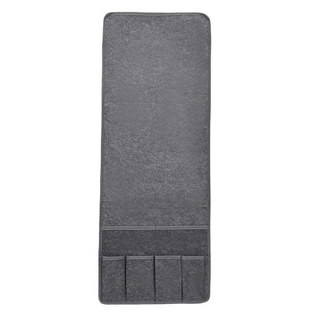 Bolsa de almacenamiento colgante para reposabrazos de sofá, organizador con 6 bolsillos, fácil de instalar, organizador para sofá reclinable, soporte para control remoto