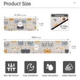 thumbnail image 3 of Yayeee Faucet Mat for Kitchen Sink 30" Diatomite Long Splash Guard Pad, Cute Cartoon Cat, 3 of 7