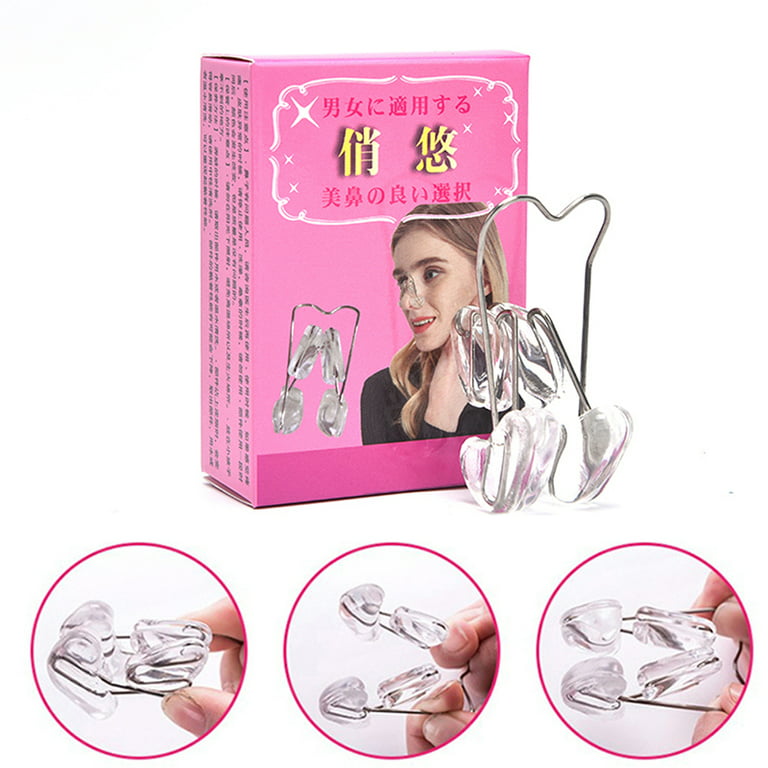 Nose Up Lifting Shaping Shaper Orthotics Clip Beauty Slimming Nose Massager  S7I2