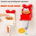 thumbnail image 2 of Daily Mix Store Funny Manual Toothpaste Squeezer Punch-free Suction Cup Dispenser Accessories Toothpaste T2T2 Clip Storage Rack Bathroom, 2 of 9