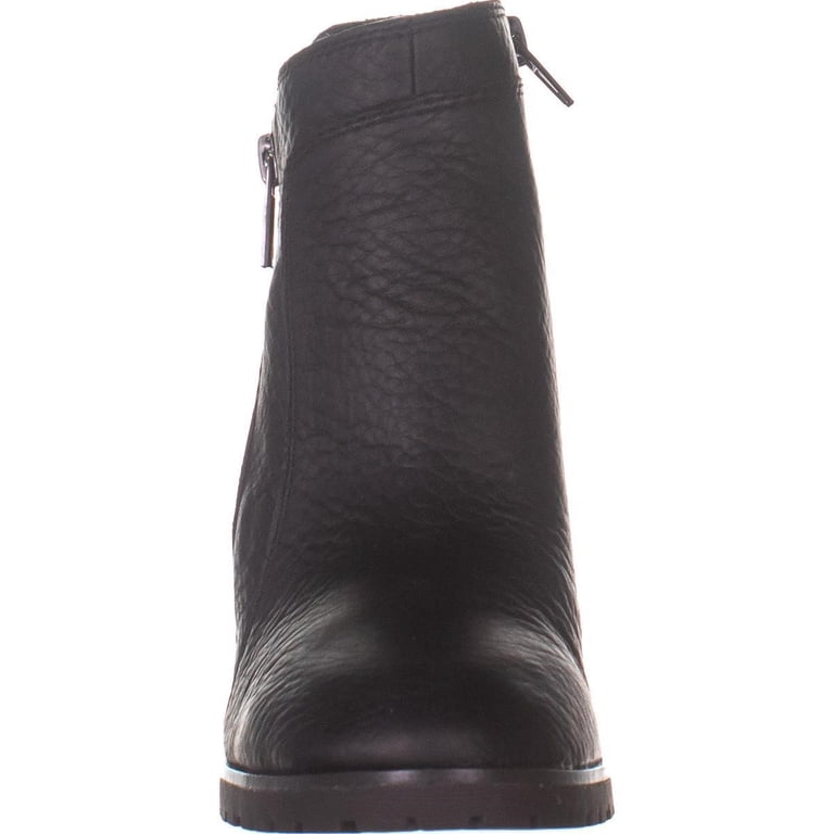 Lucky Brand Nilafa Block Heel Ankle Boots, Black - Walmart.com display picture 1