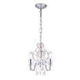 thumbnail image 2 of Transitional Living Room Kitchen Bedroom Karter Collection Pendant D9.5 H12.2 Lt:3 Polished Black Finish, 2 of 9