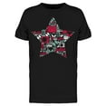 thumbnail image 1 of Dj Music Icon Set In Star Shape T-Shirt Men -Image by Shutterstock Men T-Shirt, Male x-Large, 1 of 2