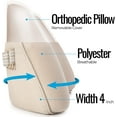 thumbnail image 3 of RS1 Back Support Pillow by Relax Support – Lumbar Pillow Upper and Lower Back for Chair Back Pain Uses ArcContour Special Patented Technology Has Unique Lateral Convex Shape for a Pain Free Back, 3 of 8