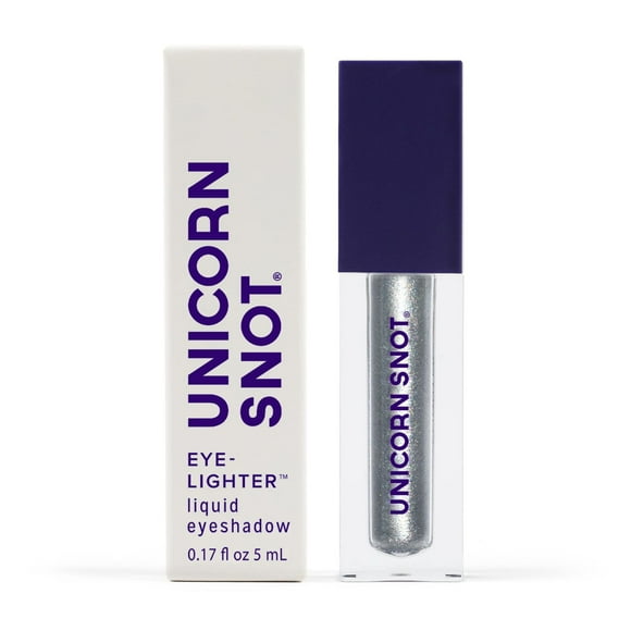 UNICORN SNOT Maquillaje de sombra de ojos líquida - Delineador de ojos - Sombra de ojos líquida para construir y reproducir - Color intenso de deslizamiento suave - Ojos metálicos y brillo de labios p