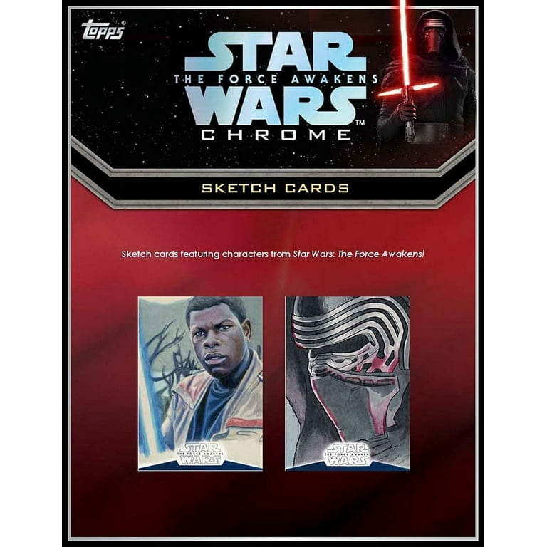 Topps Star Wars The Force Awakens Trading Collection: Chrome