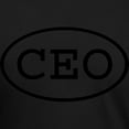 thumbnail image 3 of CafePress - CEO Men's Deluxe T Shirt - Mens Tri-blend T-Shirt, 3 of 4