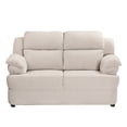 thumbnail image 4 of Sala 3-2-1 TRINITY Kendra ( Sofá, Love Seat, Sillón ) Crema Para sala, 4 of 10