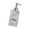 White, variant on Marble Texture Soap Dispenser 17.5oz Resin Sturdy Stylish Refill Salon Dispenser White