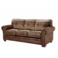 thumbnail image 5 of American Furniture Classics Model 8500-40S Lodge Style Wild Horses 4-Piece Set with Sleeper, 5 of 13